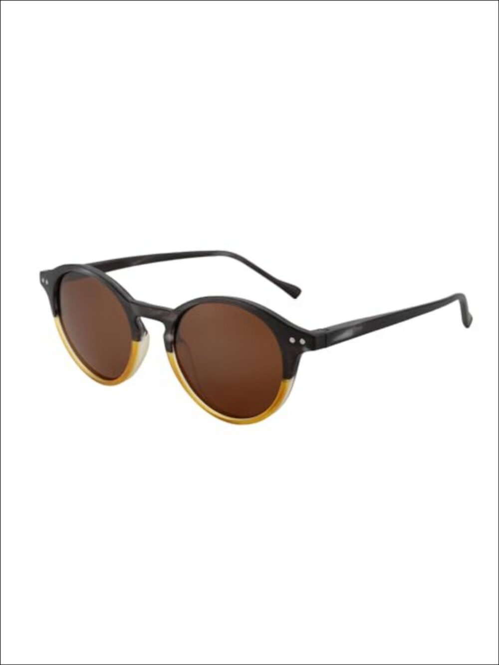 Polarized Round Sunglasses UV400 Retro Full Frame Unisex
